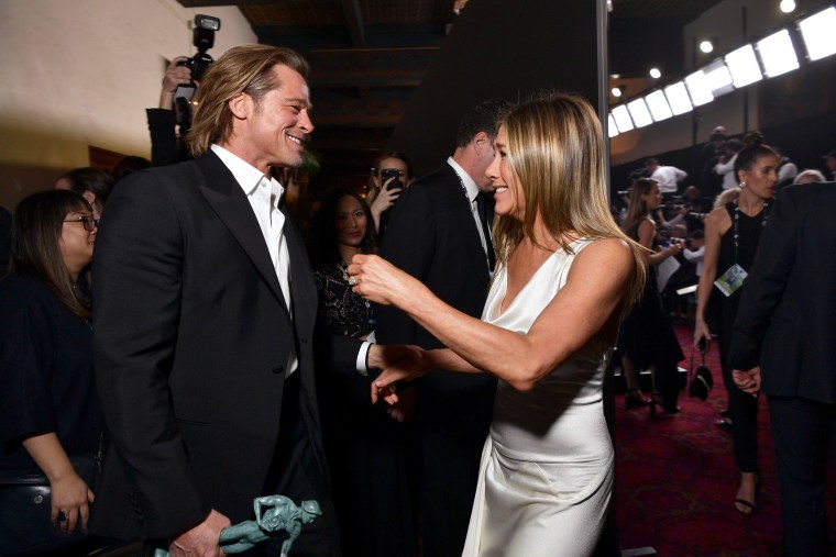 Image: Brad Pitt and Jennifer Aniston attend the 26th Annual Screen Actors Guild Awards at The Shrine Auditorium