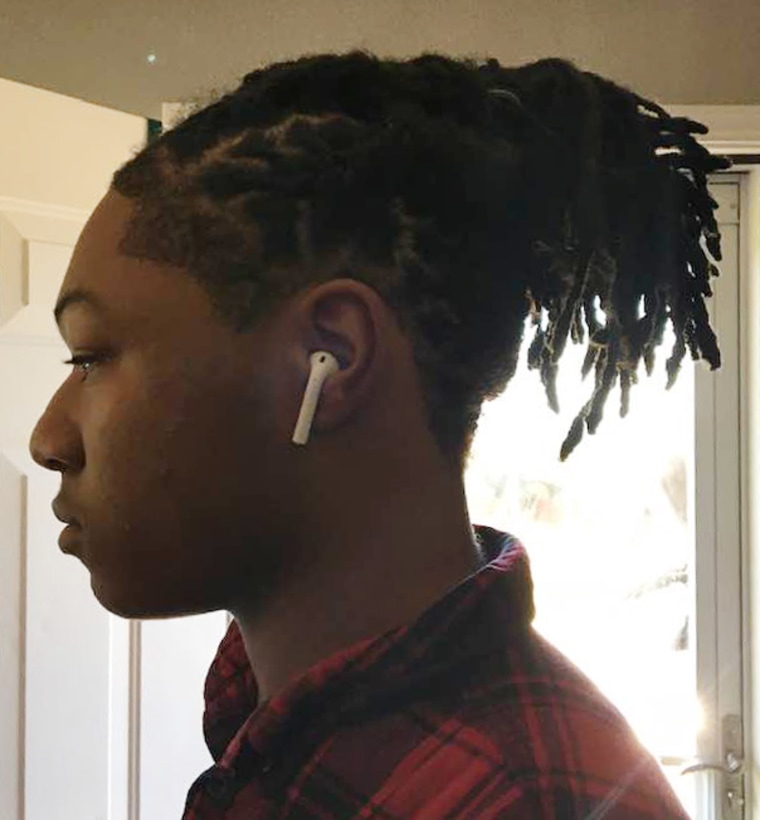 After a boy with braided hair violated his dress code, his mom switched  schools