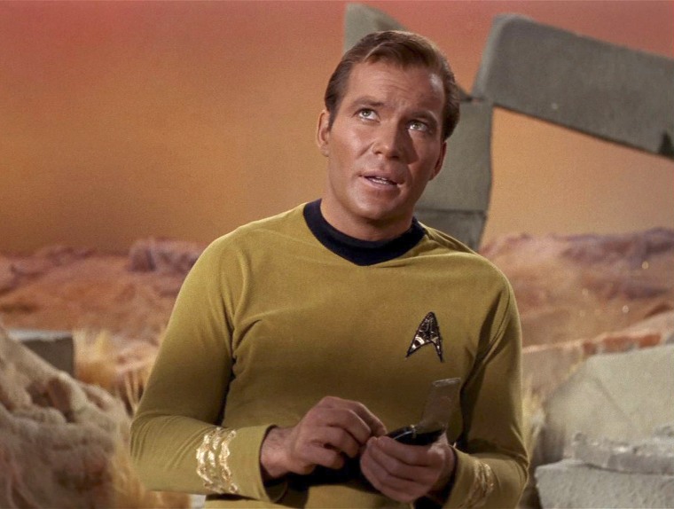 Image: Shatner As Kirk In 'Star Trek'