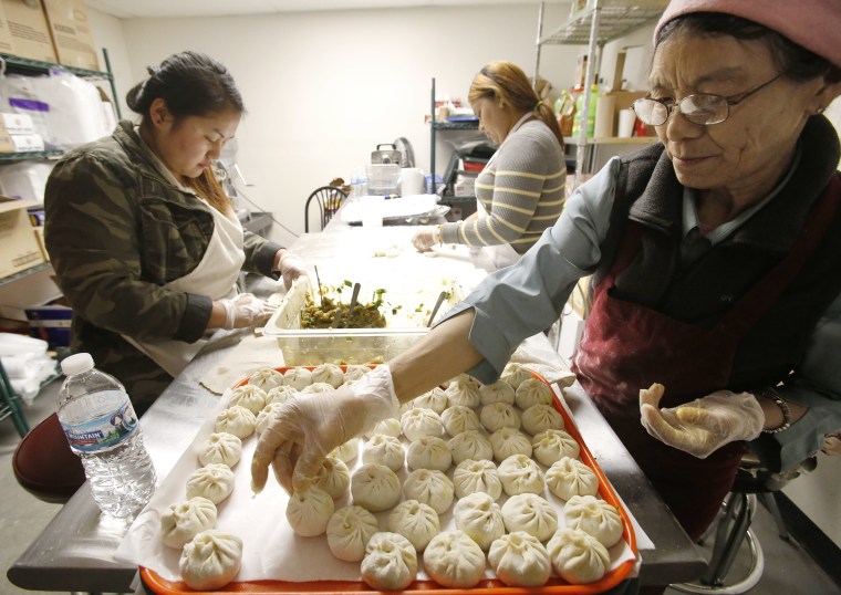 Image: momo dumplings