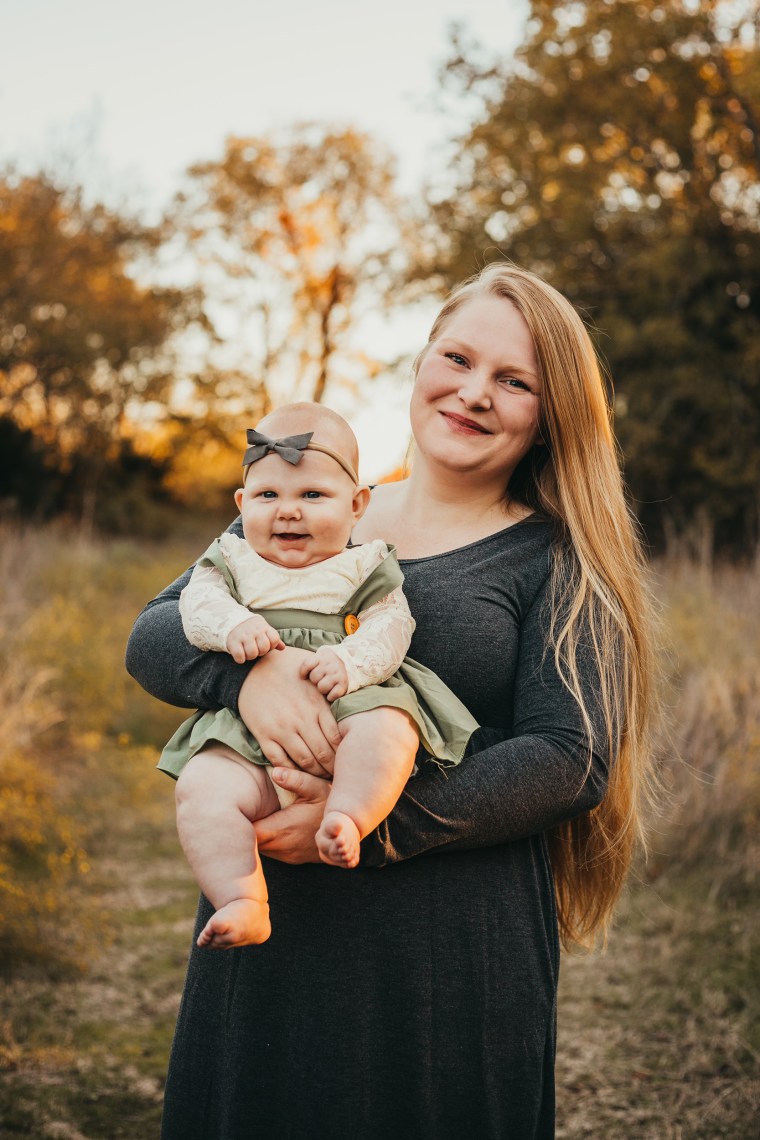 Samantha McIntosh and her daughter, Scarlett.