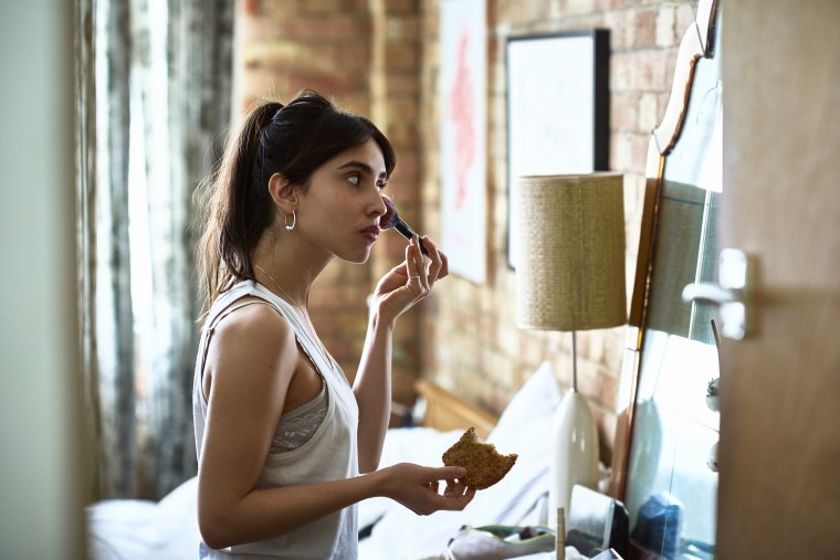 Save blush for the end of your beauty routine.