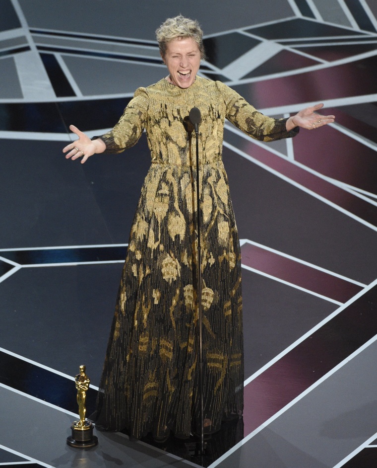 Frances McDormand Oscars 2018