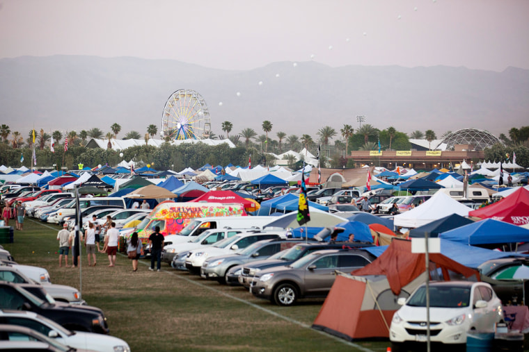 Indio Prepares For The 2011 Coachella Valley Music &amp; Arts Festival