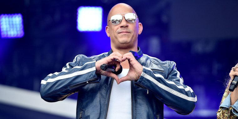 Vin Diesel speaks onstage during Universal Pictures Presents The Road To F9 Concert and Trailer Drop on Jan. 31, 2020 in Miami, Florida.