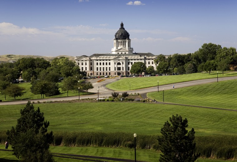 Image: The South Dakota State Capitol in Pierre.