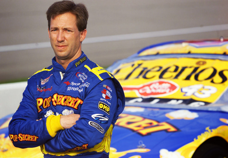 Image: John Andretti at the North Carolina Speedway in Rockingham in 2001.