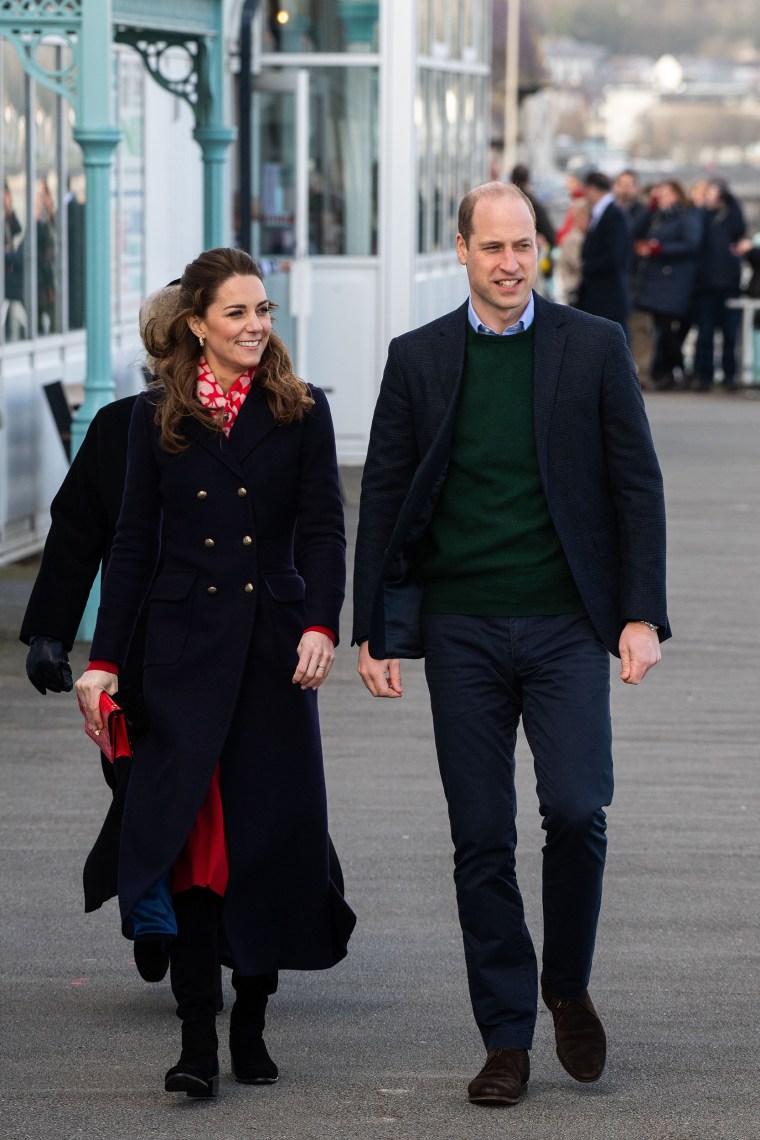 Image: The Duke And Duchess Of Cambridge Visit South Wales