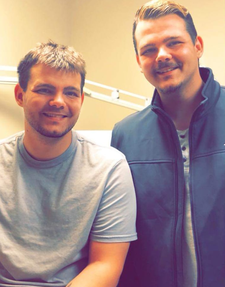 James Ingley feels glad he could donate his kidney to twin Dalton and says it was "special and rewarding." 