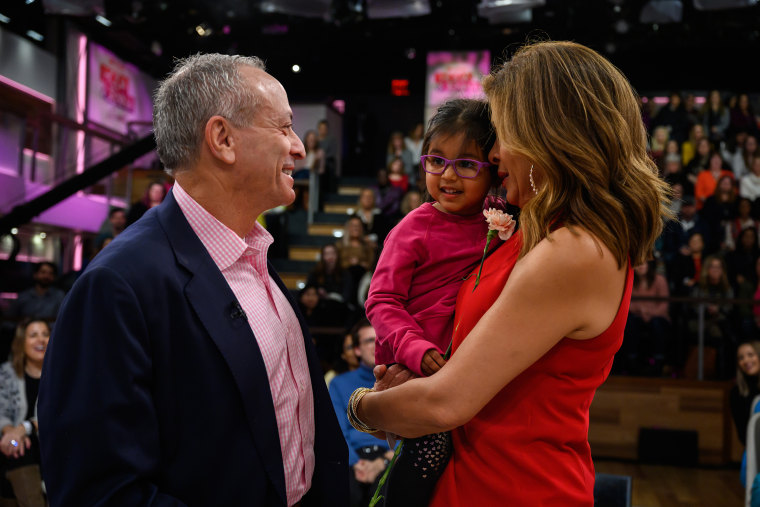 Hoda Kotb with fiance Joel and daughter Haley