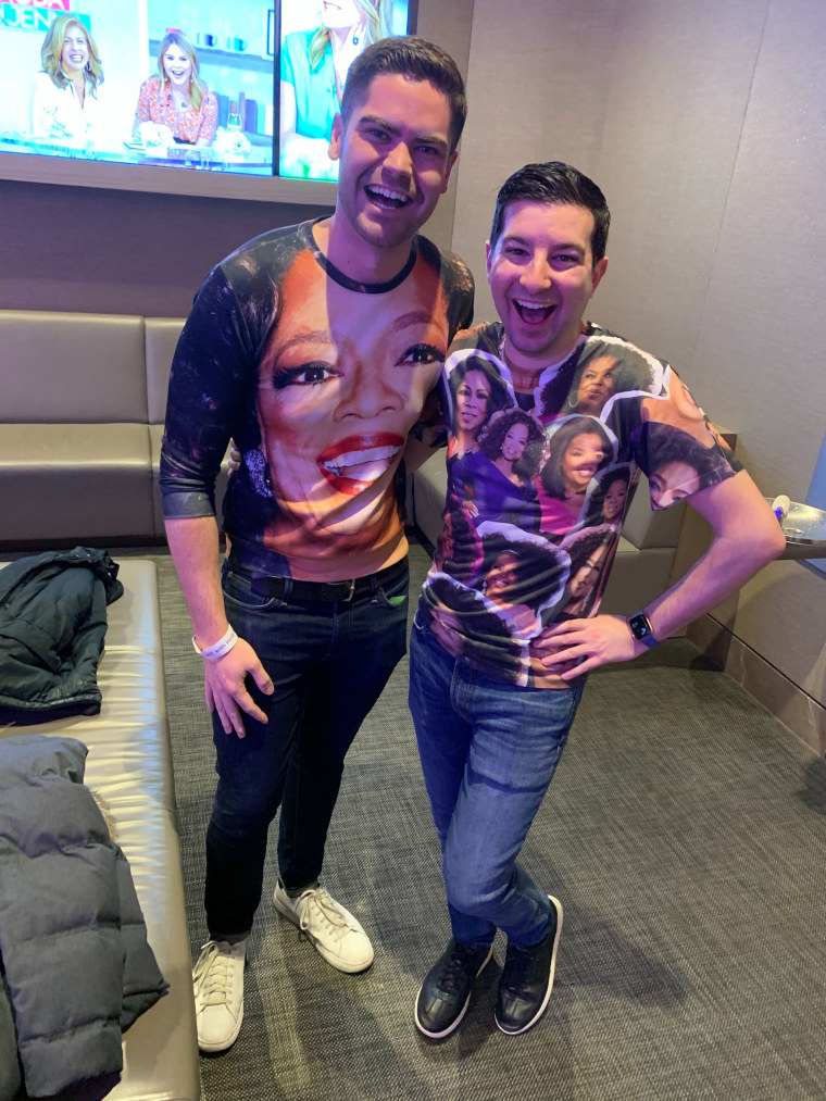 Oprah superfans Ryan and Nick went all-out with their looks!