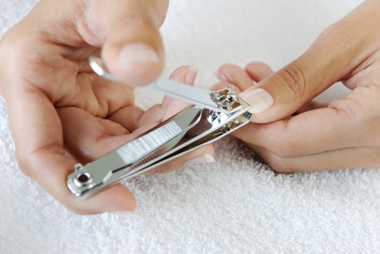 Trimming your nails regularly can help prevent damage.
