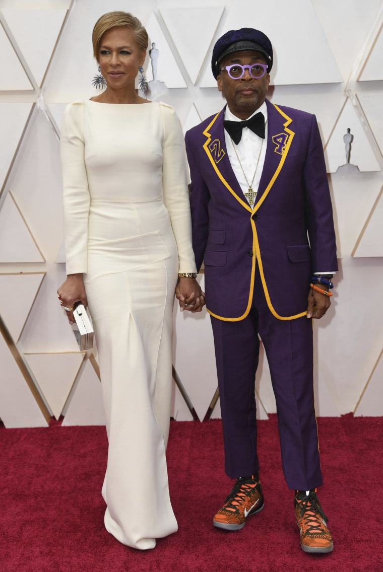 Tonya Lewis Lee, Spike Lee Oscars red carpet 2020