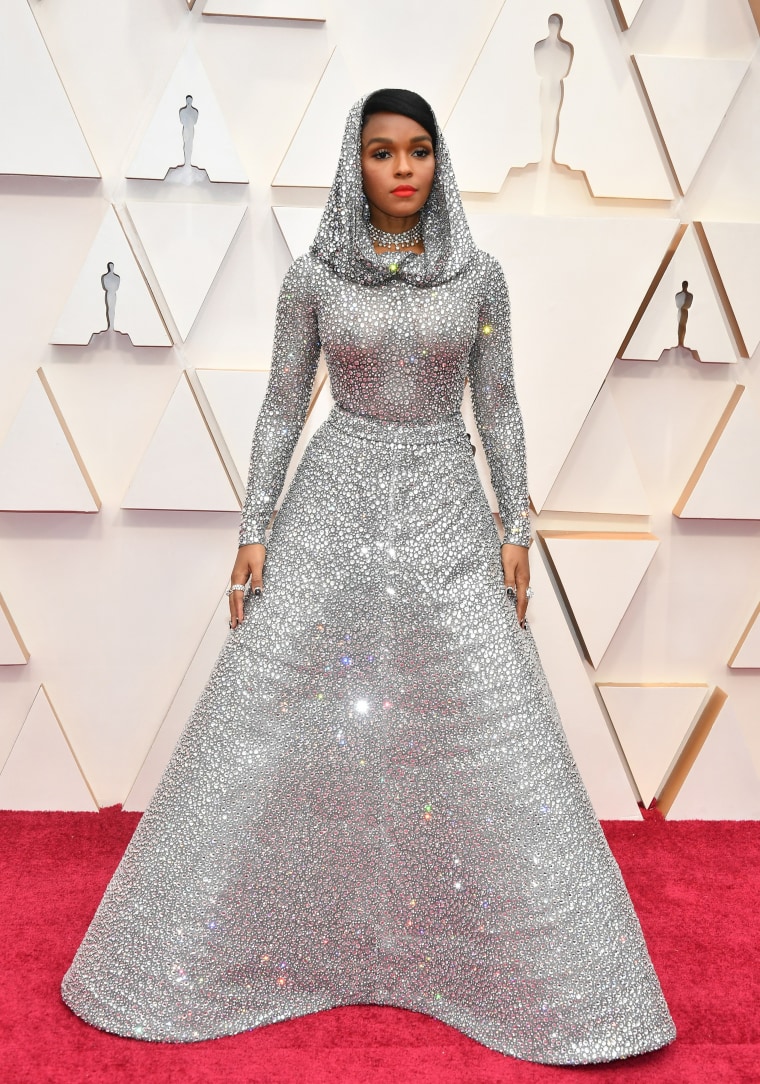 Janelle Monae Oscars 2020 red carpet, Ralph Lauren