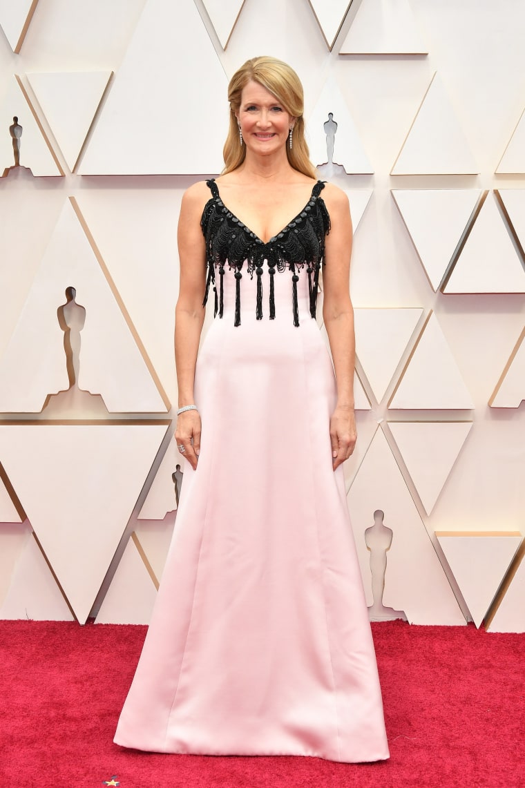 Laura Dern Oscars red carpet 2020