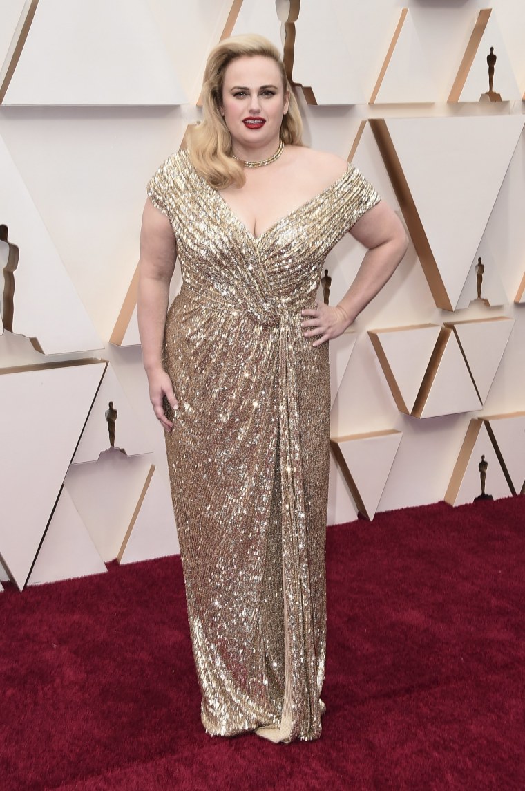 Rebel Wilson Oscars 2020 red carpet