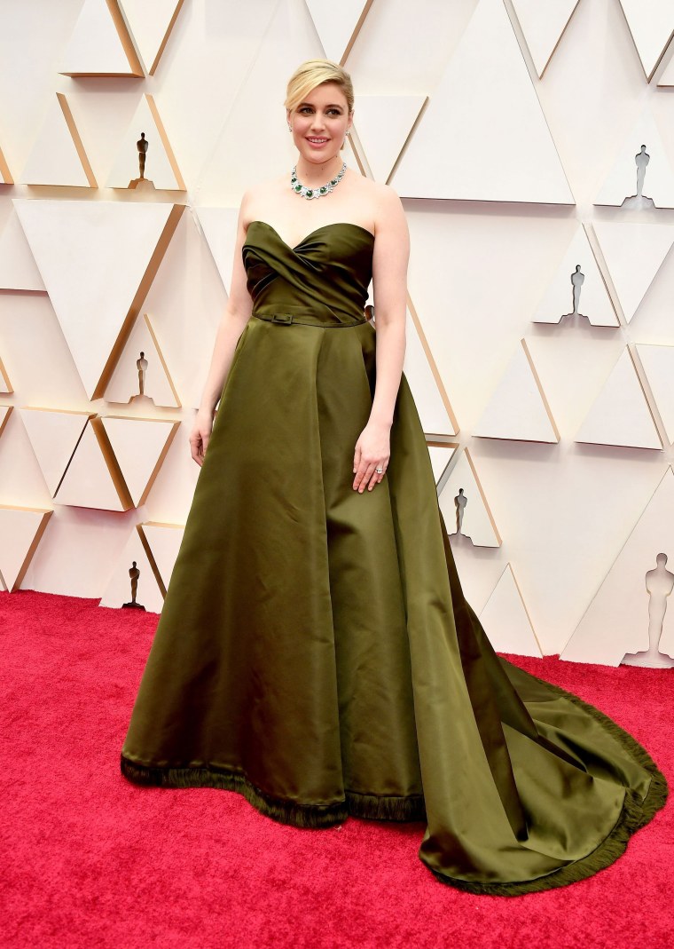 Greta Gerwig Oscars 2020 red carpet