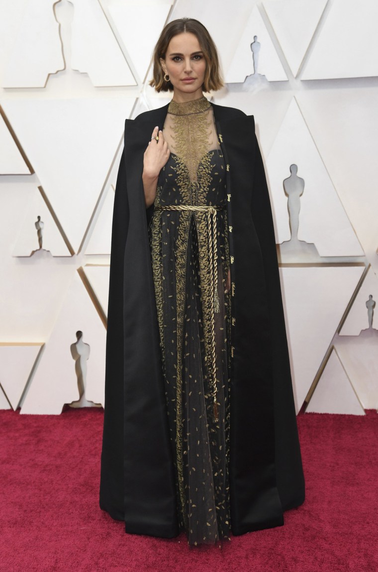 Natalie Portman's Oscars red carpet look Oscars 2020