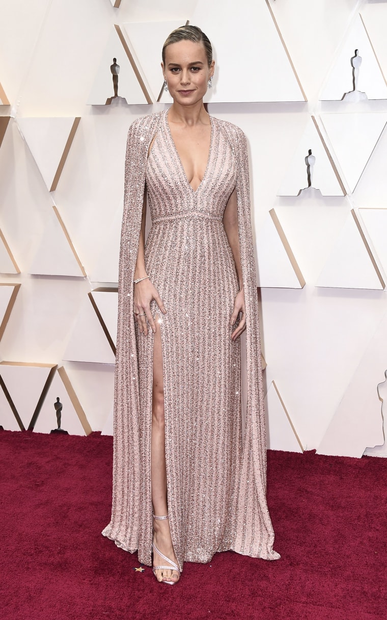 Brie Larson Oscars 2020 red carpet