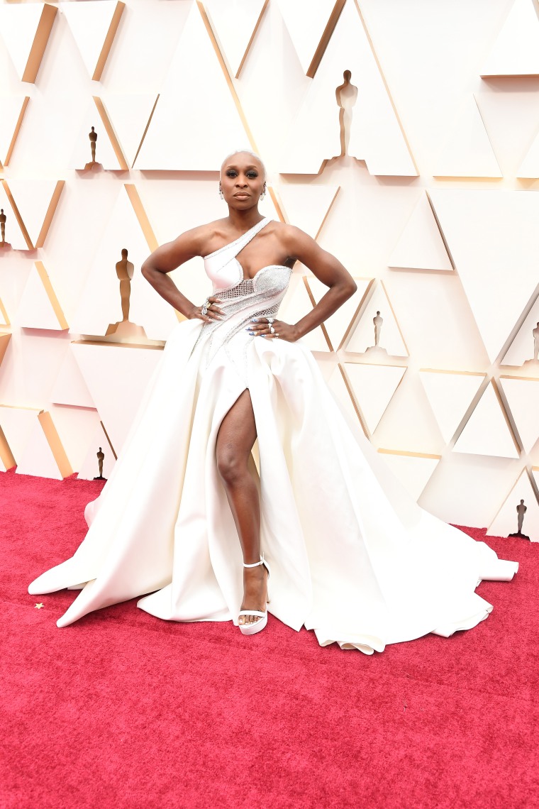 Cynthia Erivo Oscars 2020 red carpet