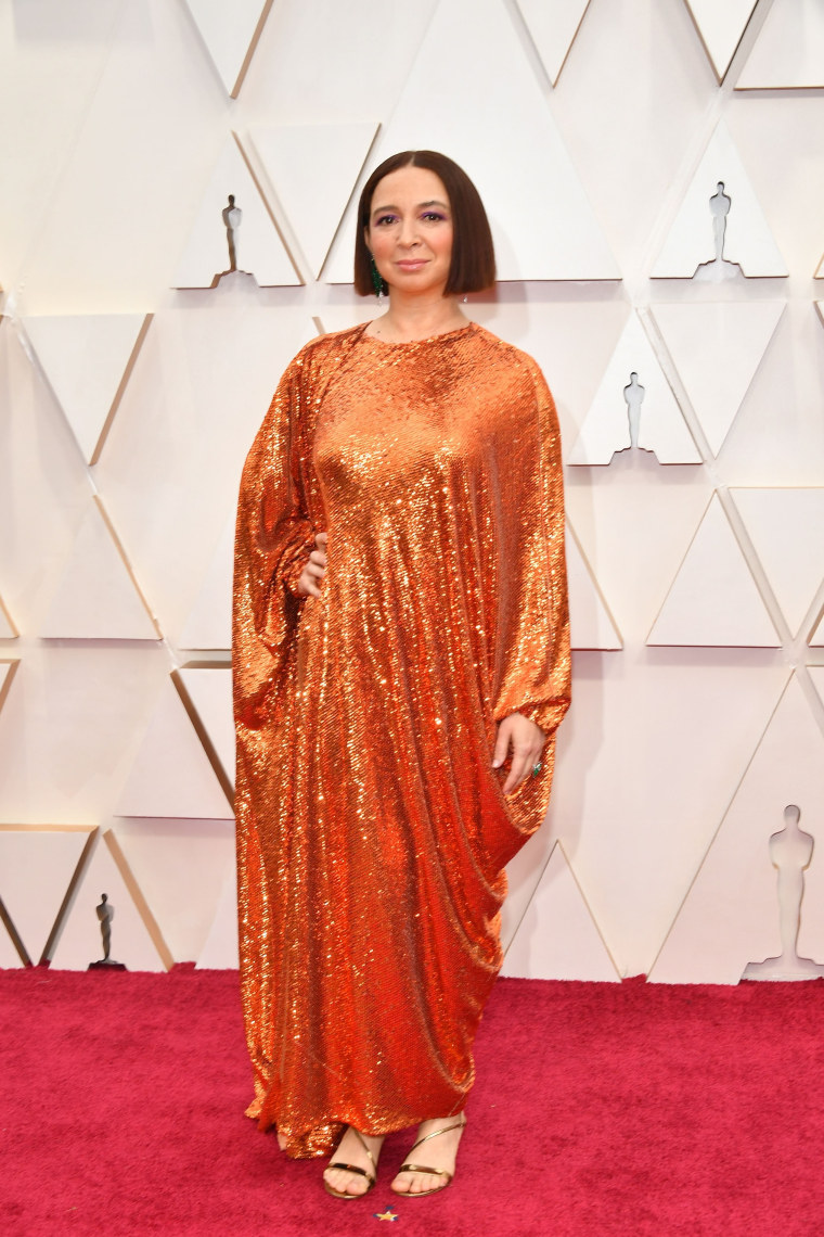 Maya Rudolph Oscars 2020 red carpet
