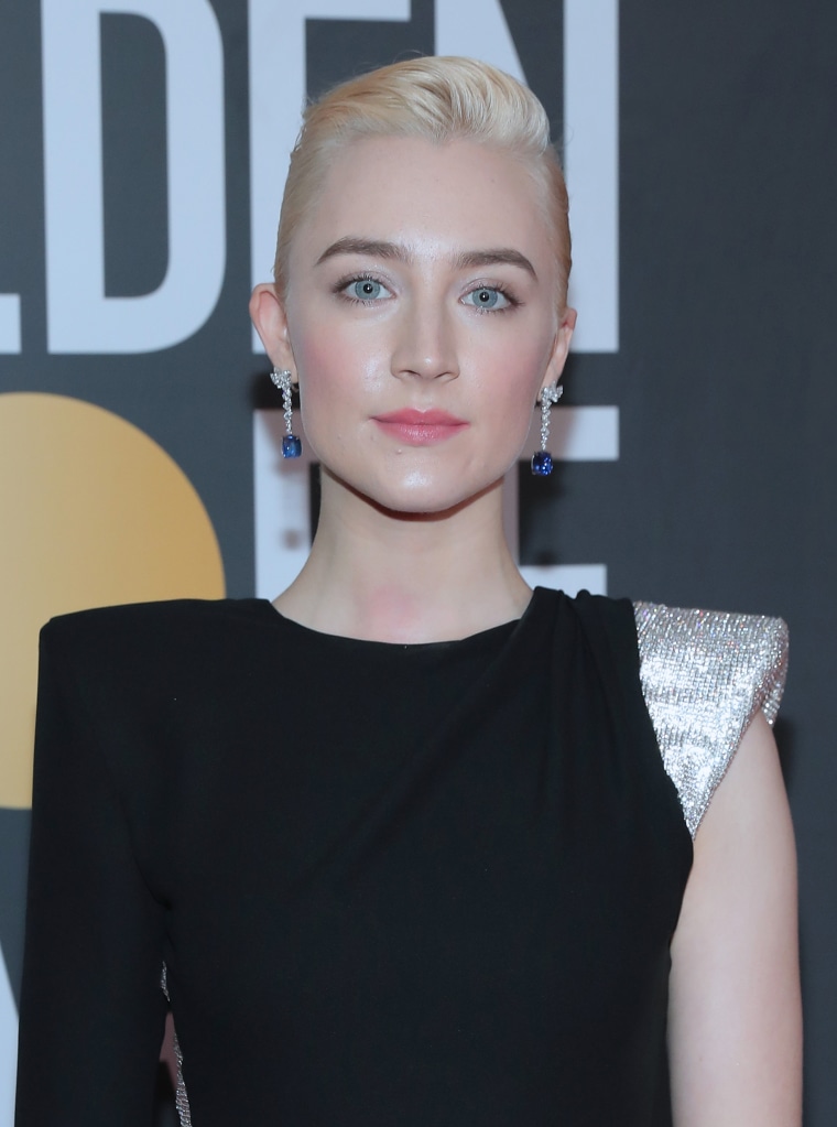 Oscars 2020: Saoirse Ronan debuts new bangs on red carpet