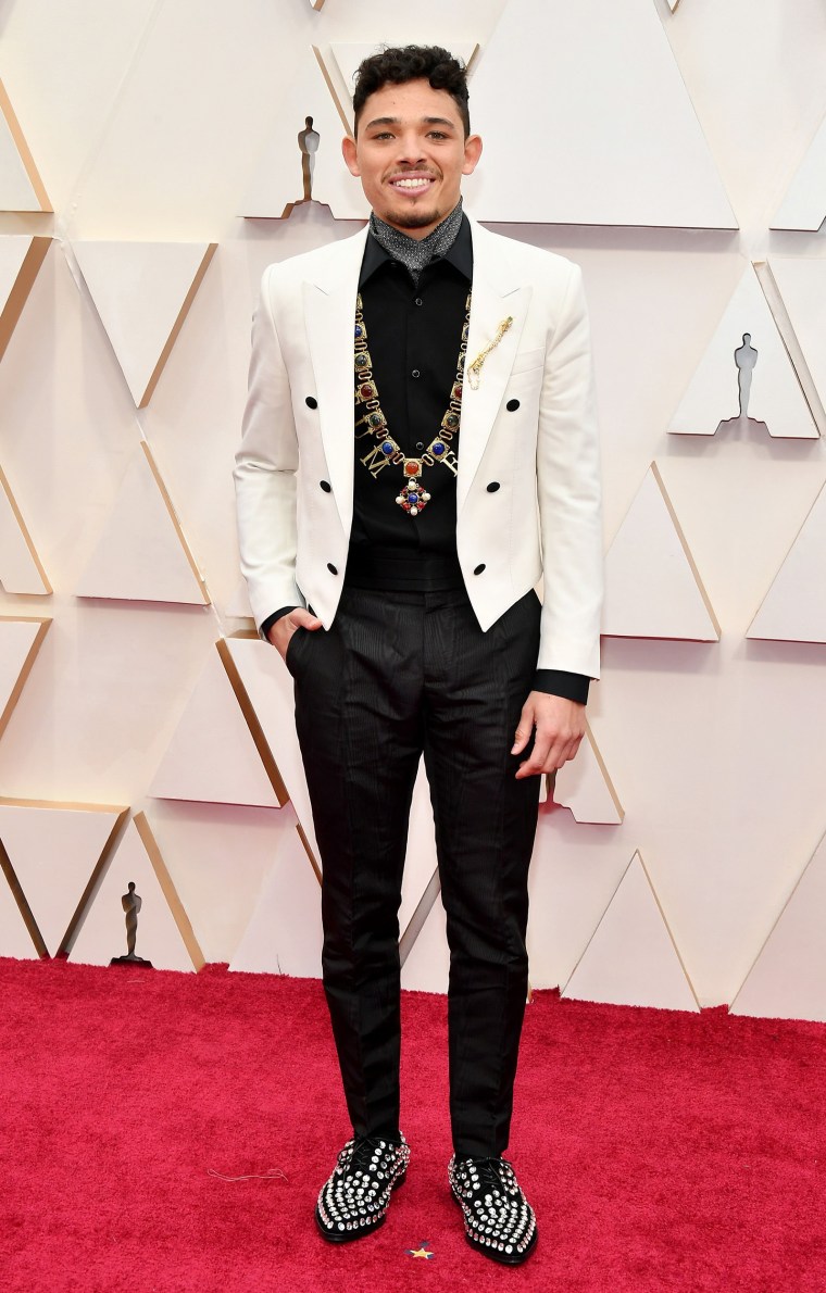 Anthony Ramos Oscars 2020 red carpet