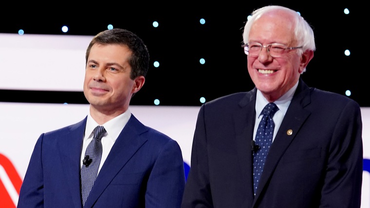 Image: Democratic Presidential Candidates Debate In Detroit Over Two Nights