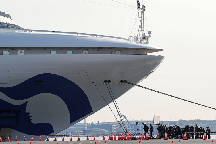 Image: The cruise ship Diamond Princess