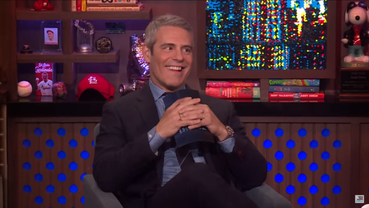 Andy Cohen couldn't contain his amusement.