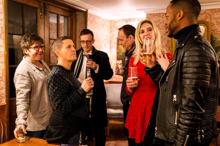 An event hosted by U.K.-based Queers Without Beers.