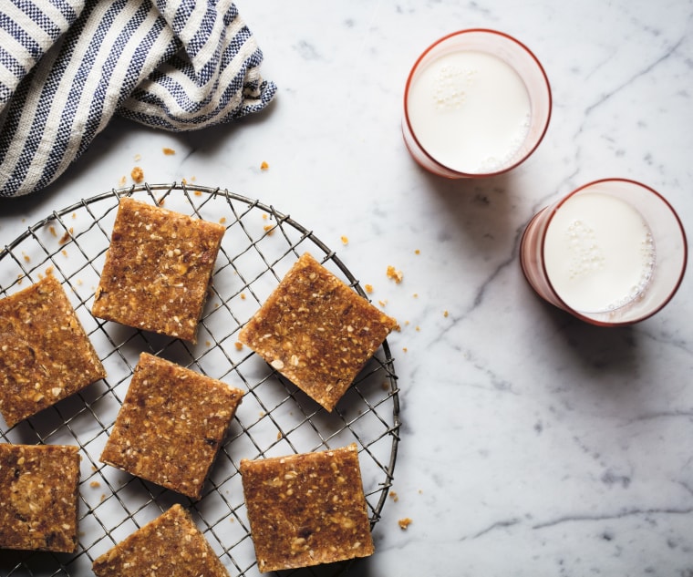 No-Bake Peanut Butter Energy Bars from "Half the Sugar, All the Love" by Jennifer Tyler Lee and Anisha Patel, MD, MSPH