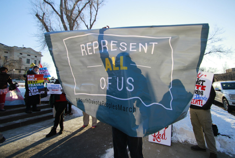 South Dakota anti-trans bill's defeat is part of larger pattern, advocates  say