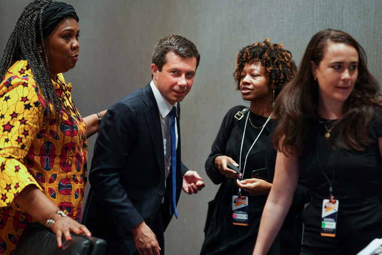 Image: Pete Buttigieg, 2020 Presidential Candidates Speak At The Black Church Conversation Series