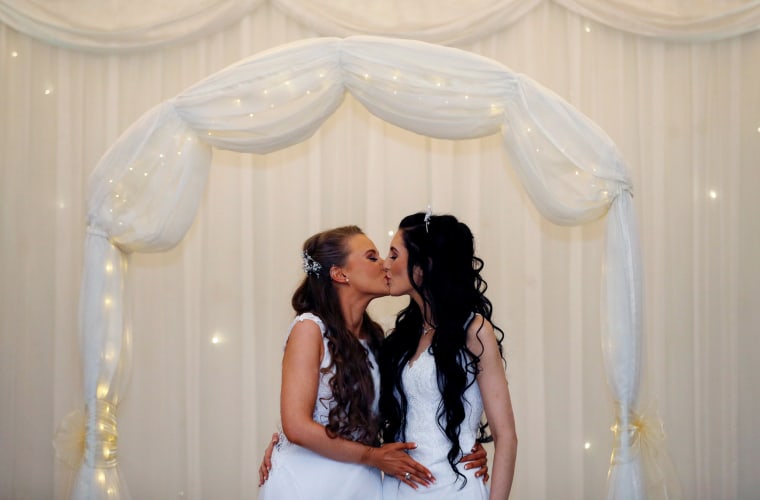 Image: First same-sex marriage takes place in Northern Ireland