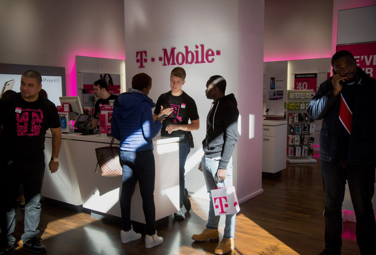Inside A T-Mobile US Inc. Store Ahead Of Earnings Figures