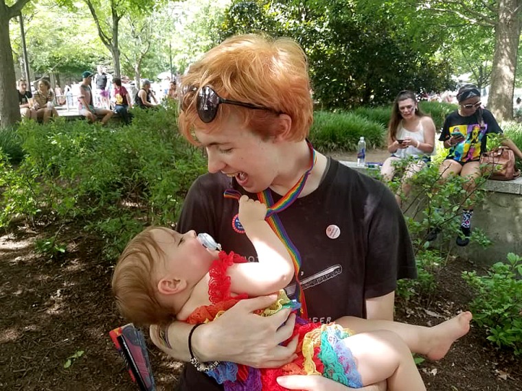 IMAGE: Oliver Graves and daughter Regan 