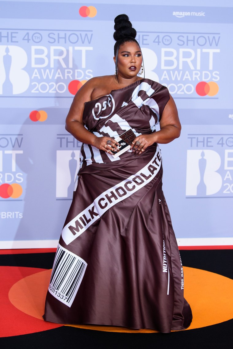 Lizzo at the BRIT Awards 2020 - Red Carpet Arrivals