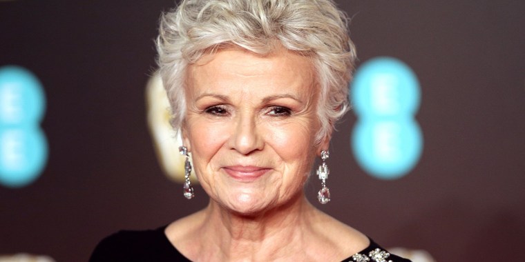 Julie Walters attends the EE British Academy Film Awards held at the Royal Albert Hall in London on Feb. 18, 2018.