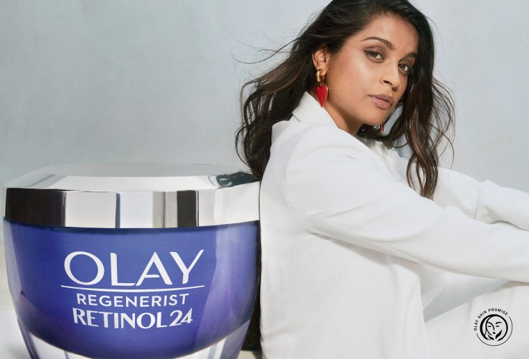 Talk show host and YouTube Lilly Singh is also featured in Olay's campaign pegged to its commitment to unretouched ads.