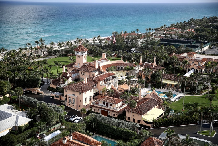 Image: The Mar-a-Lago resort in Palm Beach, Florida, on Jan. 11, 2018.