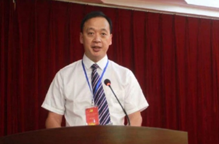 Image: Liu Zhiming, director of Wuchang Hospital
