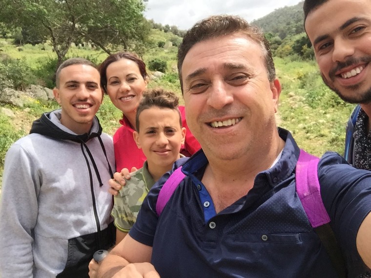 Image: The Eghbarieh family 
