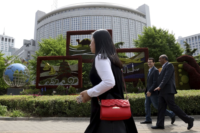 Image: The Chinese Foreign Ministry in Beijing, China