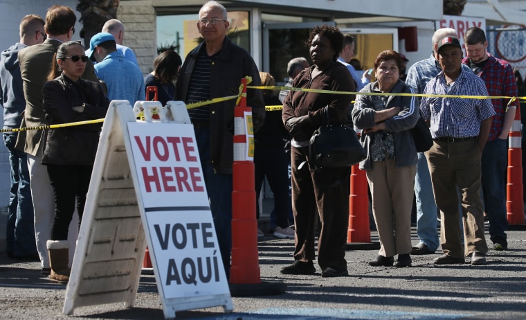 Image: Early Voting  In Nevada