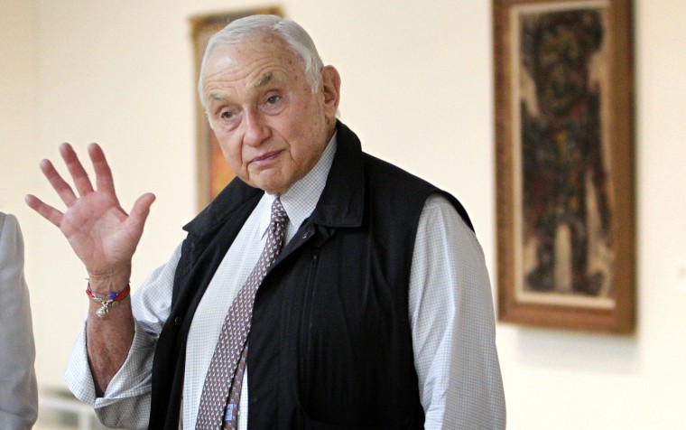 Image: Leslie Wexner at the Wexner Center for the Arts in Columbus, Ohio, in 2014.