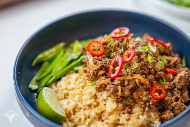 Korean Beef and Rice