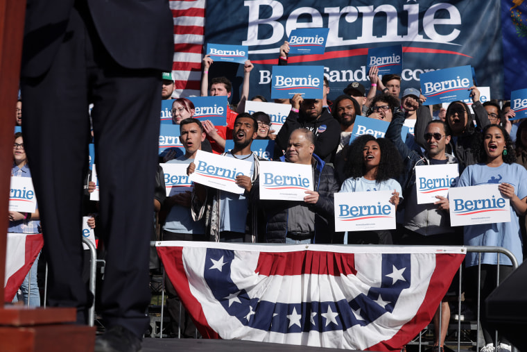 Image: Bernie Sanders Campaigns In Las Vegas In Week Leading Up To Caucus