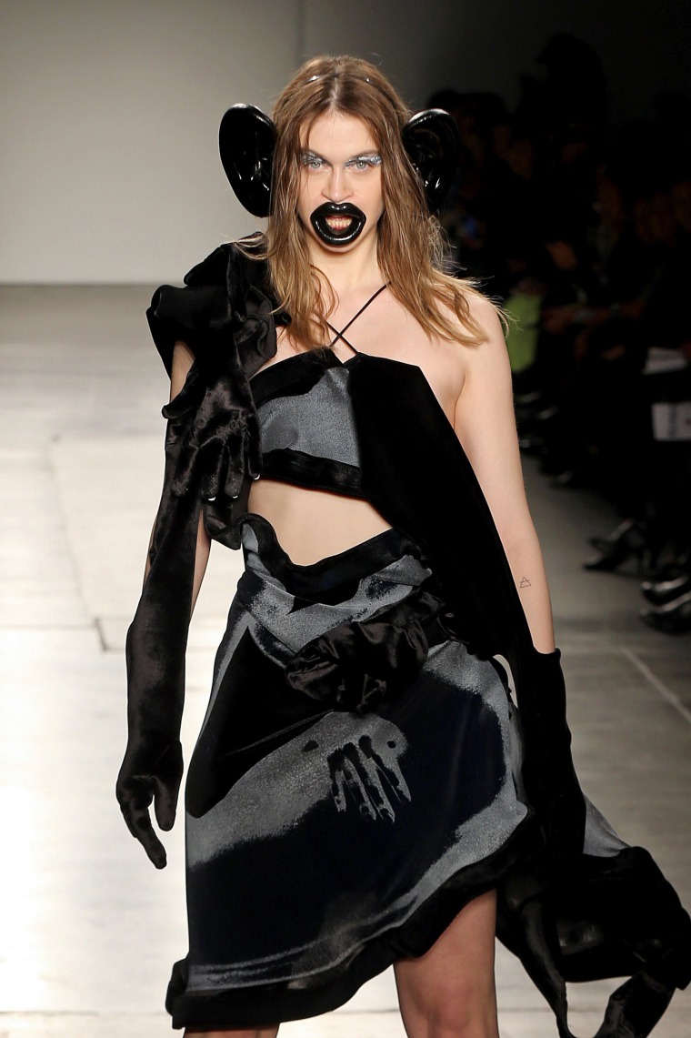 Image: Fashion Institute Of Technology's Fine Art Of Fashion And Technology Show