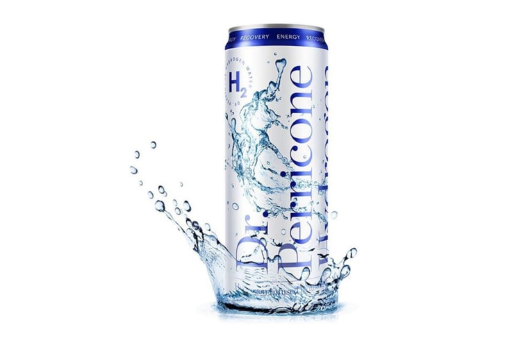 A 30-pack case of Dr. Perricone Hydrogen Water retails for $90. 